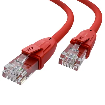 Патч-корд Greenconnect GCR-52389, 2.0 м, UTP, кат.6, красный
