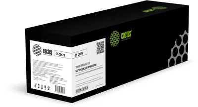 Картридж Cactus CS-C067Y (067Y), жёлтый, 1250 стр., для Canon i-SENSYS