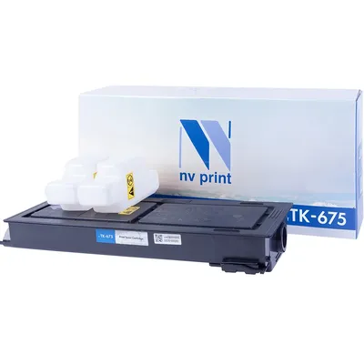 Тонер-картридж NV Print NV-TK-675, чёрный, 21000 страниц, для Kyocera KM