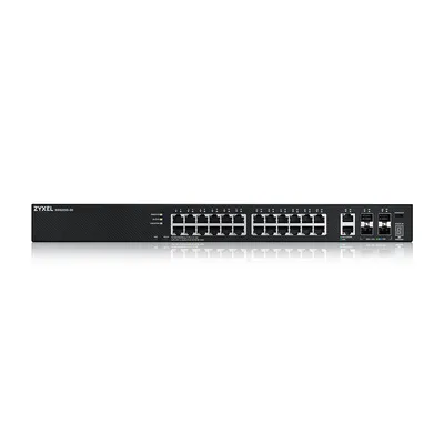 Коммутатор Zyxel XGS2220-30, L3, 24×1G, 2×10G, 4×SFP+, 19"