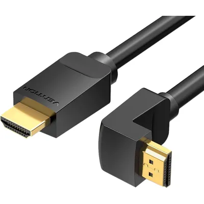 Кабель HDMI Vention AAQBI, 2.0, 3 м, угол 270°