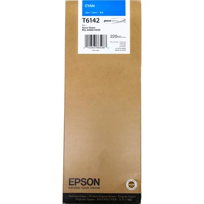 Картридж Epson C13T614200, голубой, 220 мл, для Stylus Pro 4400
