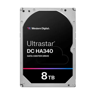 Жесткий диск WD Ultrastar DC HA340 WUS721208BLE604, 8 ТБ, SATA III, 3.5", 7200 об/мин