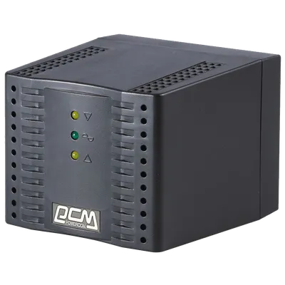 Стабилизатор Powercom TCA-1200, 1200VA/600W, 220В, Schuko