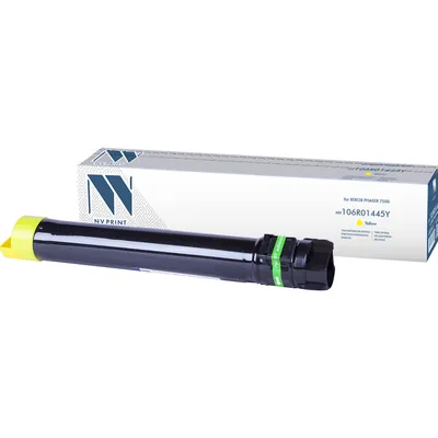 Картридж тонерный NV Print NV-106R01445Y, желтый, 17800 стр., Xerox Phaser 7500