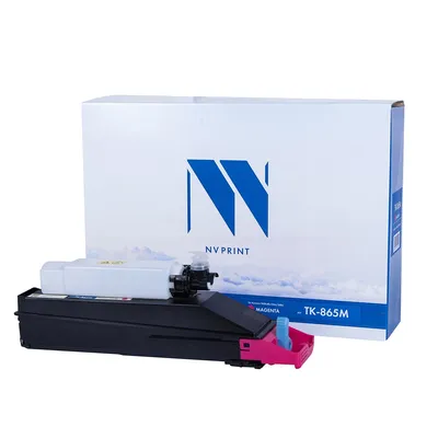 Картридж лазерный NV Print NV-TK865M, Magenta, для Kyocera TASKalfa 250ci/300ci, 12000 стр.