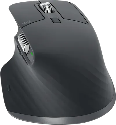 Мышь Logitech MX Master 3S, беспроводная, Bluetooth/радио, 8000 DPI, графит