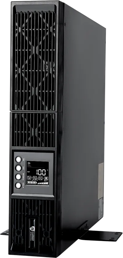 ИБП CyberElectro ЭКСПЕРТ-3000Р, онлайн, 3000 В·А/2700 Вт, Rack 2U/Tower, 9 розеток