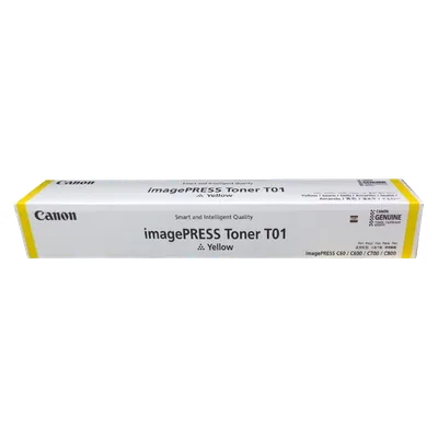 Тонер-картридж Canon T01 8069B001, жёлтый, 59500 страниц