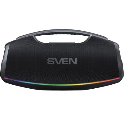 Портативная колонка Sven PS-990, 2×90 Вт, IPX7, Bluetooth, 5200 мА·ч
