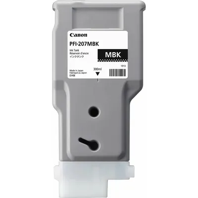 Картридж Canon PFI-207MBK 8788B001, матовый чёрный, 300 мл, пигментные чернила