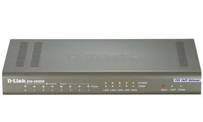 VoIP-шлюз D-Link DVG-5008SG/A1A, 8×FXS, 1×GbE WAN, 4×GbE LAN