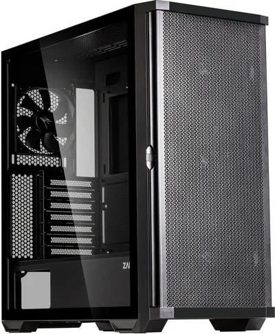 Корпус Zalman Z10, Mid Tower, ATX/mATX/Mini-ITX, 3×140 мм + 1×120 мм, черный