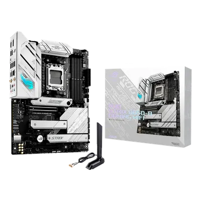 Материнская плата ASUS ROG STRIX B650-A GAMING WIFI, Socket AM5, ATX, 4×DDR5 до 128 ГБ, Wi-Fi 6E