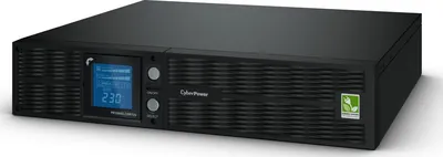 ИБП CyberPower PR1500ELCDRT2U, 1500 ВА/1350 Вт, 2U, 8×IEC C13