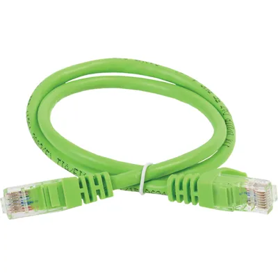 Патч-корд ITK PC02-C6UL-2M, Cat.6 UTP, LSZH, 2 м, зелёный