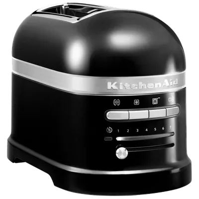 Тостер KitchenAid 5KMT2204EOB, 2 тоста, 1250 Вт, черный