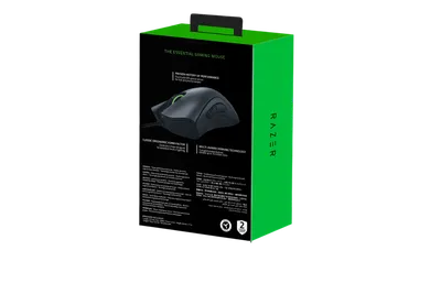 Мышь Razer DeathAdder Essential RZ01-03850100-R3M1, 6400 DPI, USB, чёрная