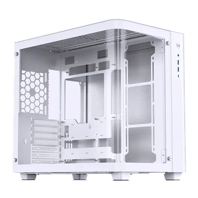 Корпус JONSBO TK-3 White, Midi-Tower, ATX/mATX/Mini-ITX, закалённое стекло