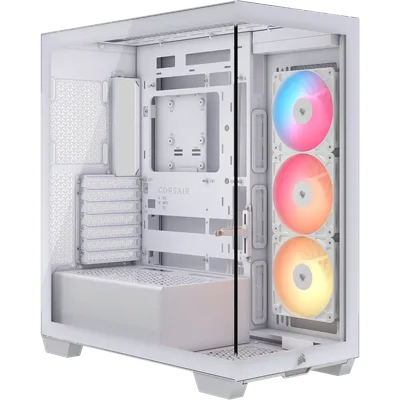 Корпус Corsair 3500X RS-R ARGB, Midi-Tower, TG, 3×120 мм ARGB, E-ATX, белый