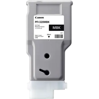 Картридж Canon PFI-320 MBK, матовый черный, 300 мл