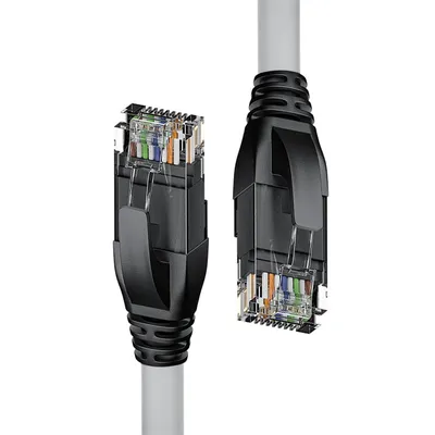 Патч-корд 4PH 4PH-50675, UTP кат.5e, 20м, RJ45, серый