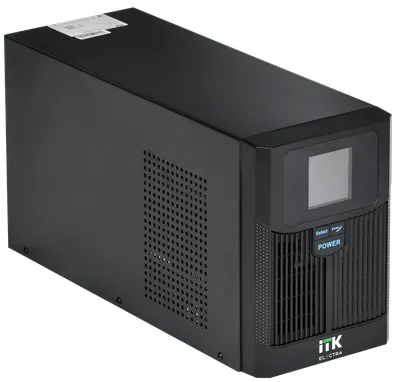 ИБП ITK ELT-1500VA-1-L, 1.5кВА/1.2кВт, Line-Interactive, без АКБ