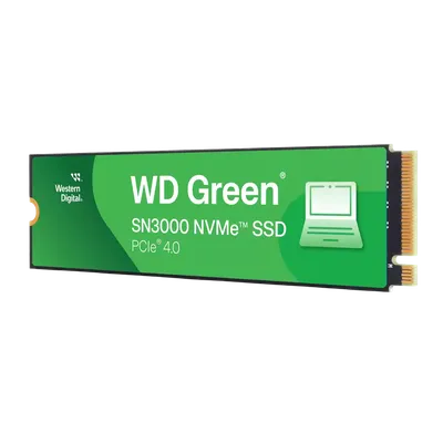 SSD Western Digital Green SN3000 WDS100T4G0E, 1 ТБ, M.2 2280, PCIe 4.0