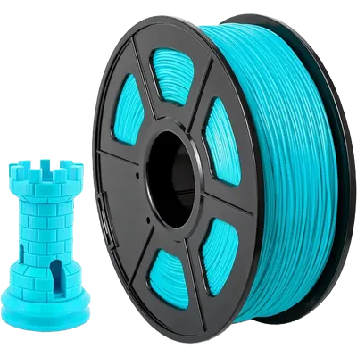 Филамент NV Print ABS Cyan, 1.75 мм, 1 кг, 330 м