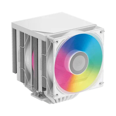 Кулер PCCooler RT720 TC ARGB WH, 270W, 2×120мм, ARGB, LGA1851/AM5