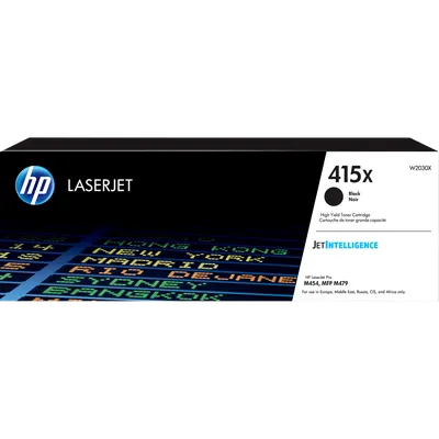 Картридж HP W2030X (415X), черный, 7500 стр.