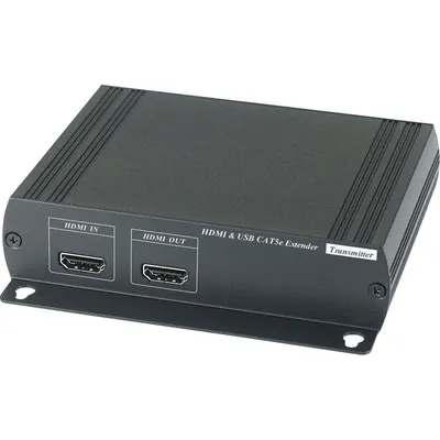 Удлинитель HDMI KVM SC&T HKM01E, по витой паре до 150м
