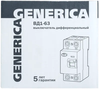 УЗО IEK MDV15-2-025-030, 2П, 25А, 30мА, AC, 4.5кА