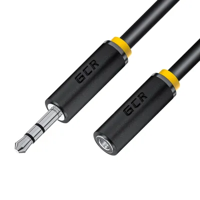 Удлинитель аудио GCR GCR-53994, jack 3.5mm, 10м