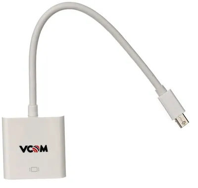 Кабель-переходник VCOM VHD6055, Mini DisplayPort (M) — HDMI (F), 0,2 м
