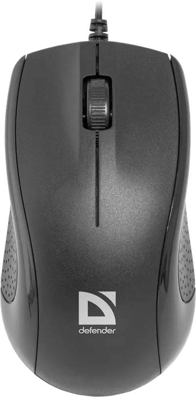 Мышь Defender 52160, проводная, оптическая, 1000 dpi, USB