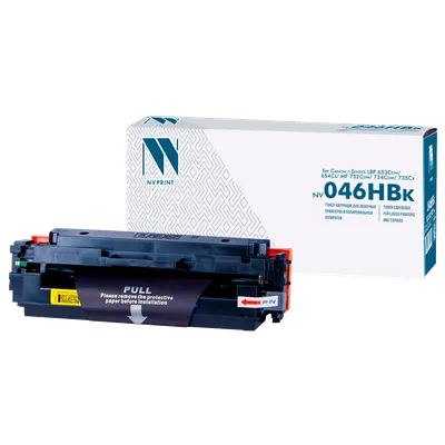 Картридж лазерный NV Print NV-046HBk, черный, для Canon, 6300 стр.
