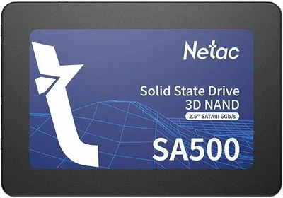 SSD Netac NT01SA500-480-S3X, 480ГБ 2.5" SATA