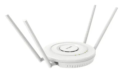 Точка доступа D-Link DWL-6610APE/B1A, AC1200, 2.4/5 ГГц, PoE, 4 антенны
