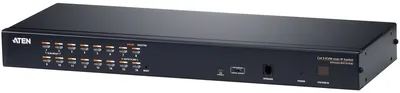 Переключатель электронный ATEN 1-Local/Remote Share Access 16-Port Multi-Interface Cat 5 KVM over IP Switch