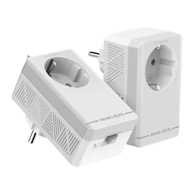Комплект адаптеров Powerline Mercusys MP300P KIT, AV600, 2 шт.