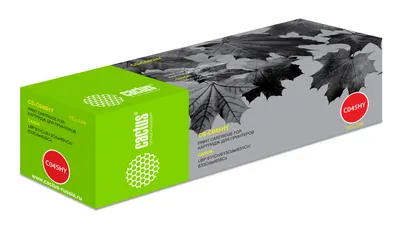 Картридж Cactus CS-C045HY, желтый, 2200 стр.