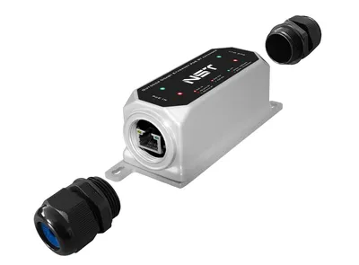 PoE-удлинитель NST NS-EX-1GP/W, Gigabit, 1 порт, до 250 м, IP67