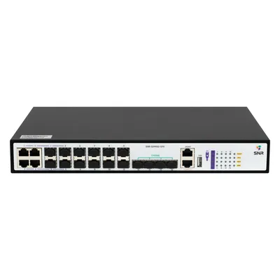Коммутатор SNR SNR-S2995G-12FX-DC, L3, 12×SFP, 4×Combo, 4×10G SFP+