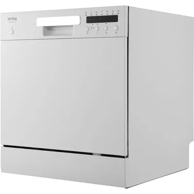 Посудомоечная машина Korting KDFM 25358 W, отдельностоящая, 55 см, 8 комплектов, A+
