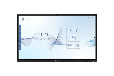 Интерактивная панель NexTouch IFCKV5INT75 NextPanel 75, 75", 4K, 400 кд/м², 20 касаний, Android