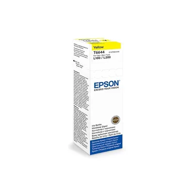 Чернила Epson T6644 (C13T66444A), жёлтые, 70 мл, для EcoTank