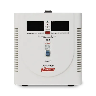 Стабилизатор POWERMAN AVS 3000D, 3000 ВА, 140–260 В, напольный, IP-20
