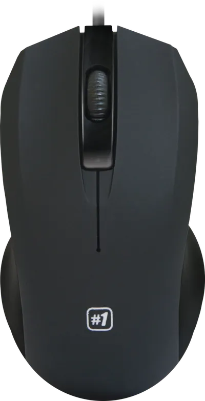 Мышь Defender 52310, проводная, оптическая, 1000dpi, 3 кнопки, черный