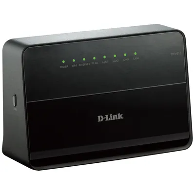 Маршрутизатор D-Link DIR-615/AMTS/N1F, N300, 1xWAN, 4xLAN 10/100